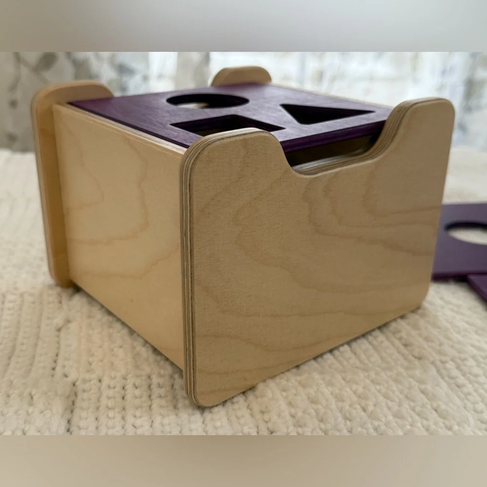 Monti Kids Mailbox Wooden Shape Sorter